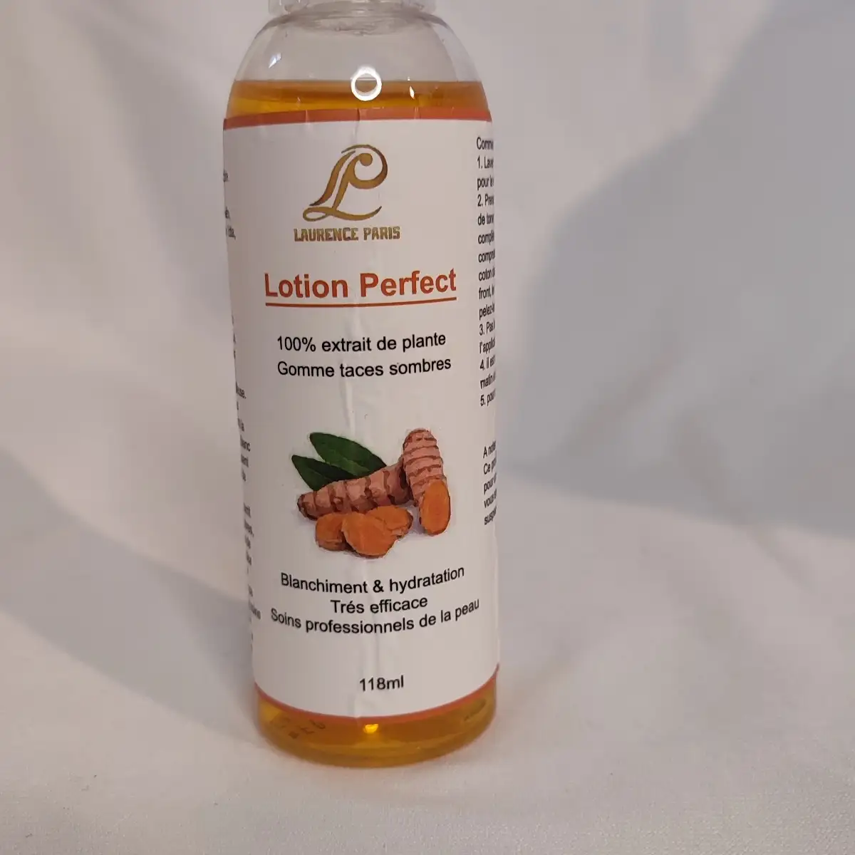 Lotion Visage au Curcuma